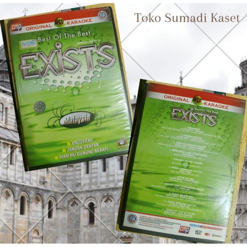 VCD the best of exists produksi pelita utama