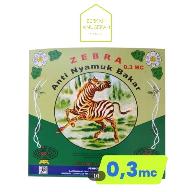 Obat Nyamuk Bakar Zebra