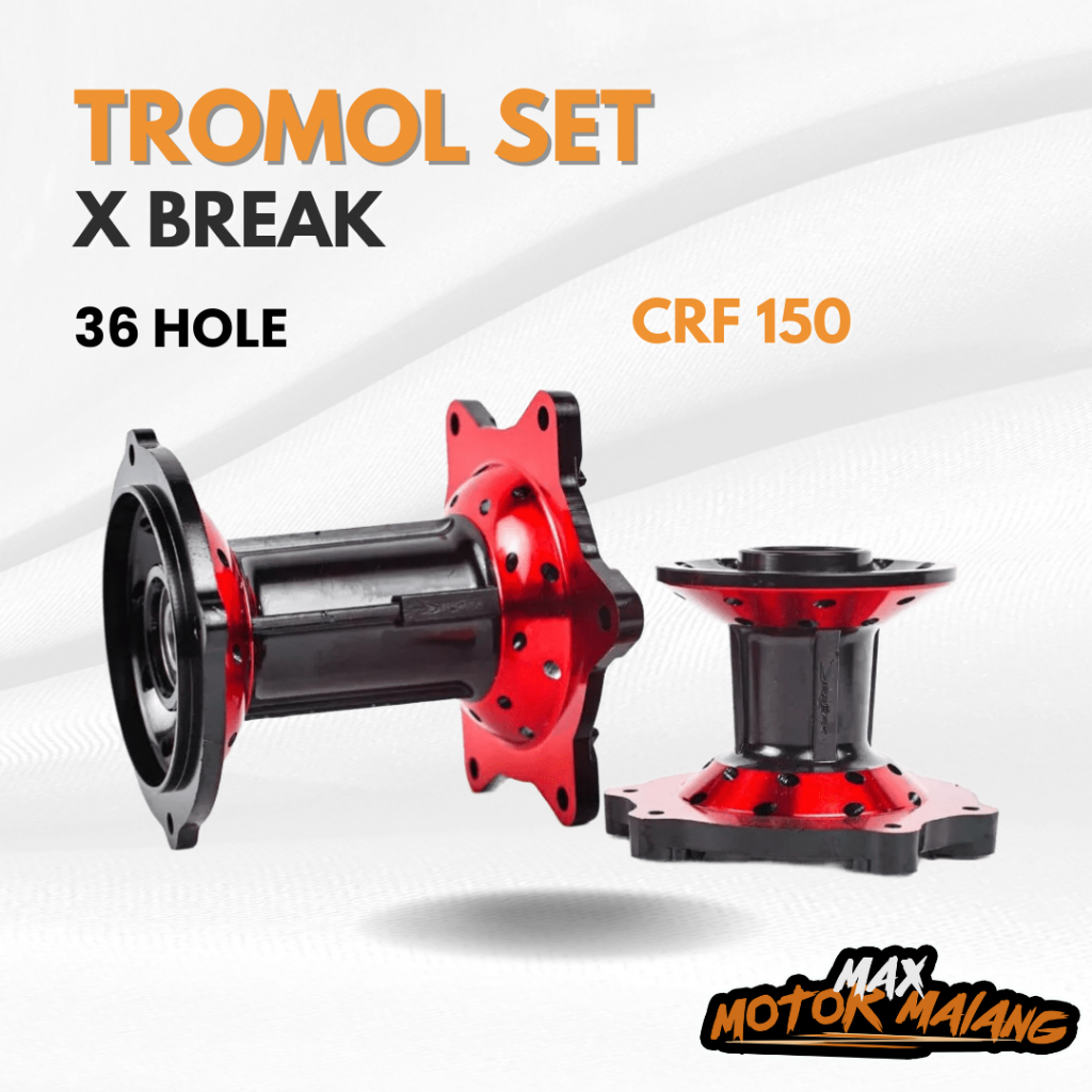Tromol CRF 150 Full Set Honda 36 Hole Original Xbreak