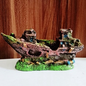 Promo Murah hiasan aquarium fiber kapal titanic hiasan fiber aquarium fiber kapal titanic kapal tita