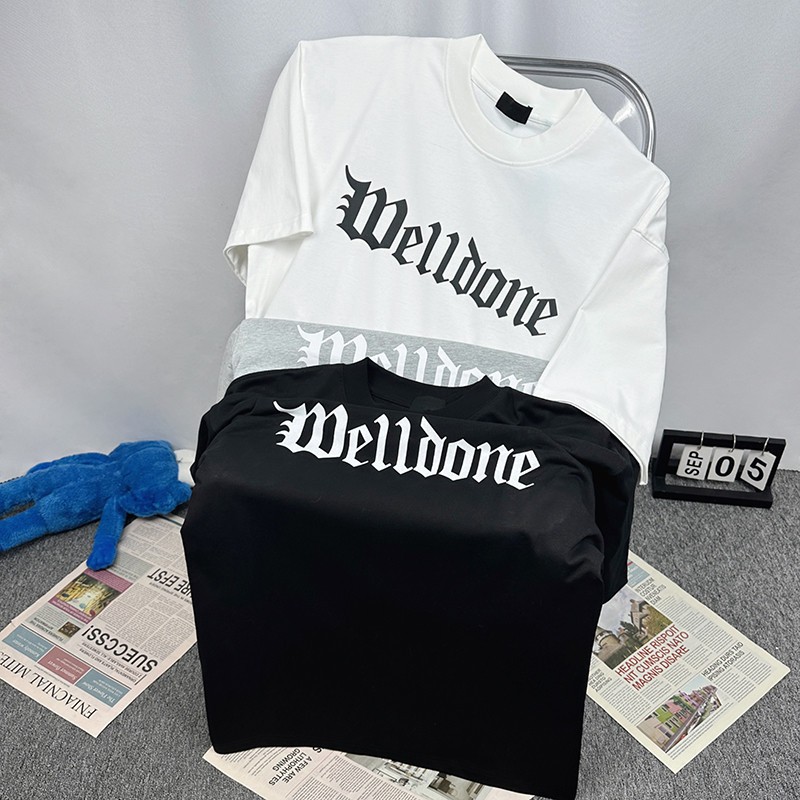 Tshirt Baju Kaos Distro Welldone - Kaos Distro Pria Wanita