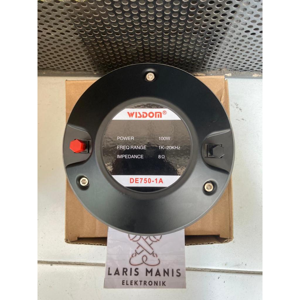 Driver Tweeter twiter Wisdom Original DE750-1A DE750 DE 750 1A Model Baut Coil 3in Maxx 750 Watt