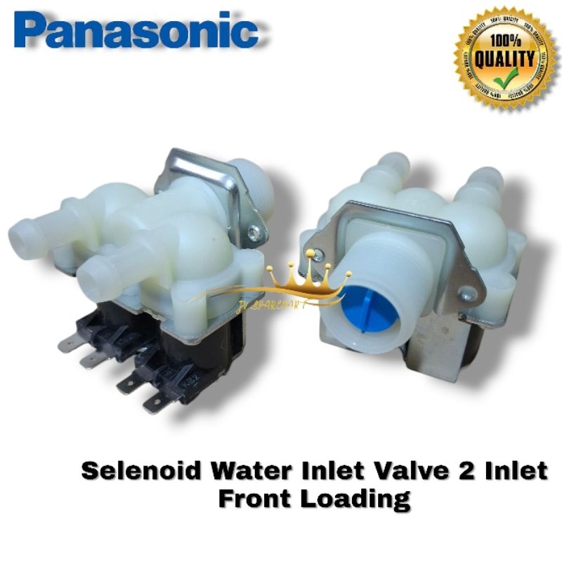 Selenoid Water Inlet Valve 2 Inlet Mesin Cuci Panasonic Front Loading - Selenoid Mesin Cuci Panasoni