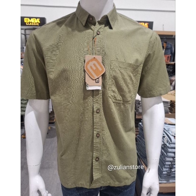 kemeja emba 100% Original reguler