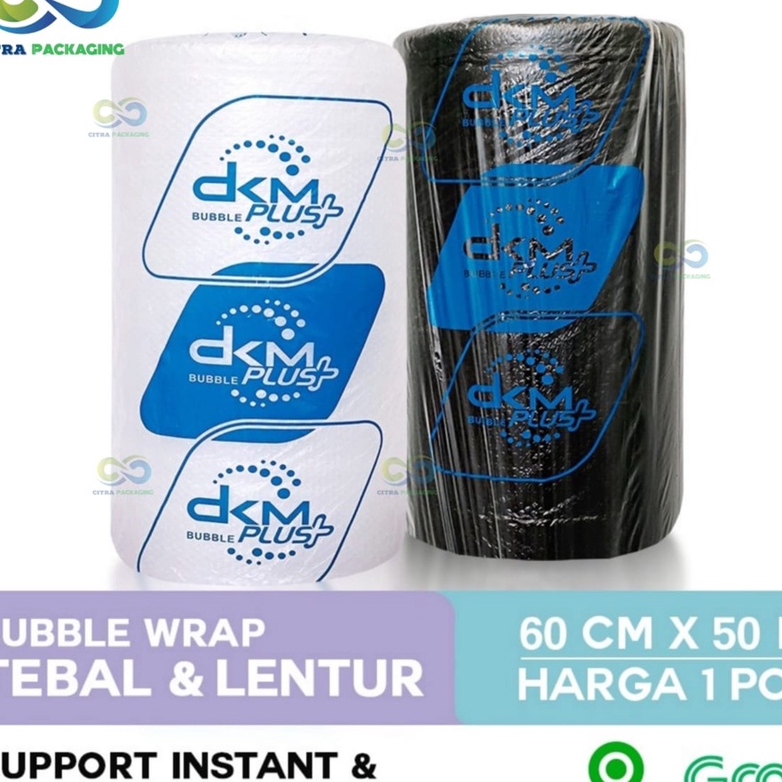 

KF7 BUBBLE WRAP HITAM BENING UKURAN 6cm x 5m