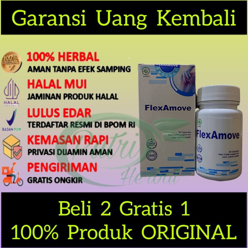 FLEXAMOVE ASLI HERBAL ORIGINAL OBAT NYERI SENDI