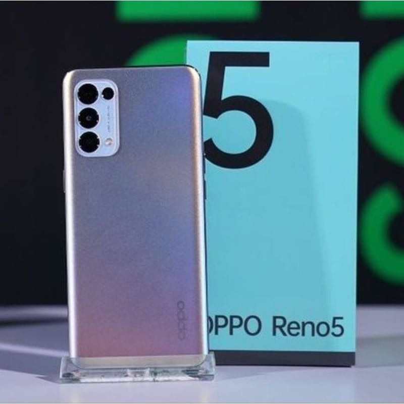 HP seken mulus Oppo Reno 5 Ram 8/256GB cuci gudang termurah bisa COD