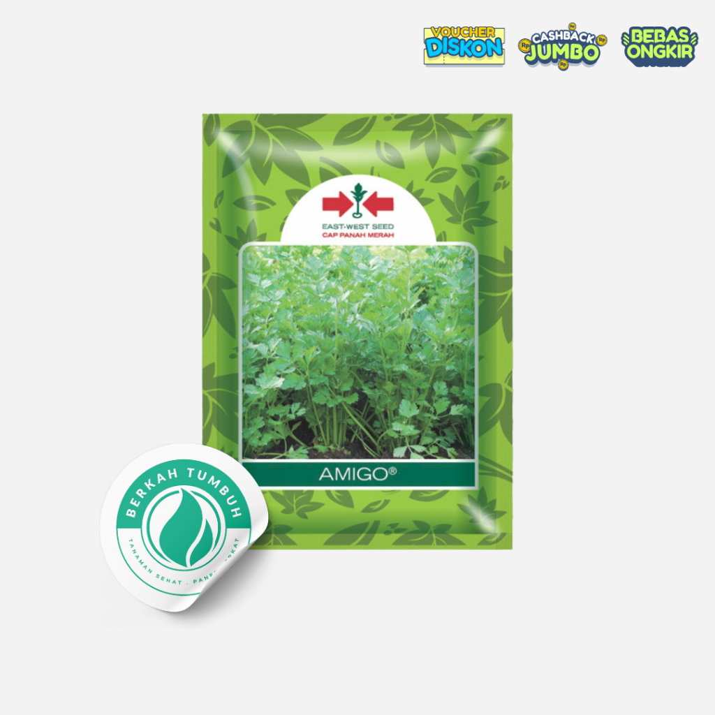 BENIH BIBIT SELEDRI AMIGO DAUN SOP ISI 20GRAM CAP PANAH MERAH
