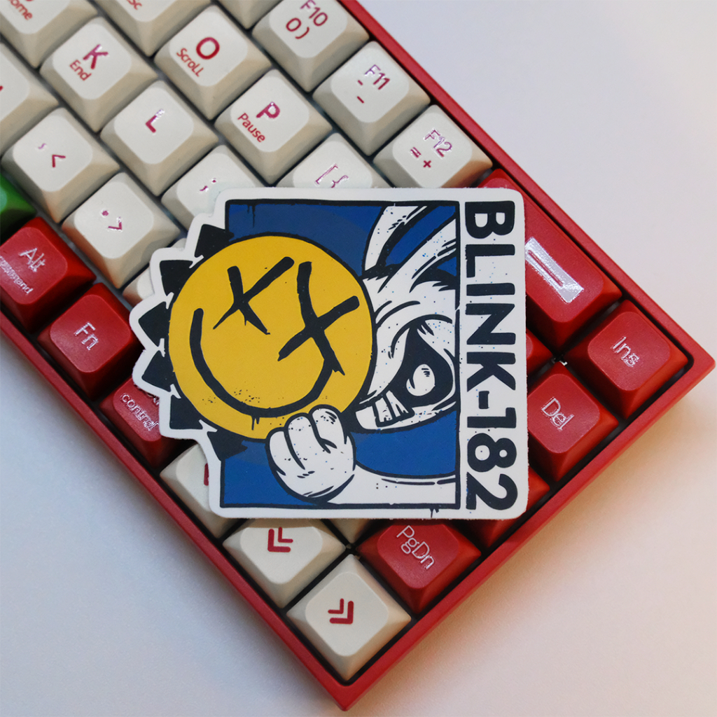 

STICKER BLINK-182 BAND DESIGN