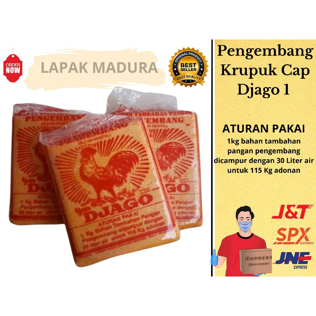 

Bleng Pengembang Krupuk Cap Djago 1 Pcs