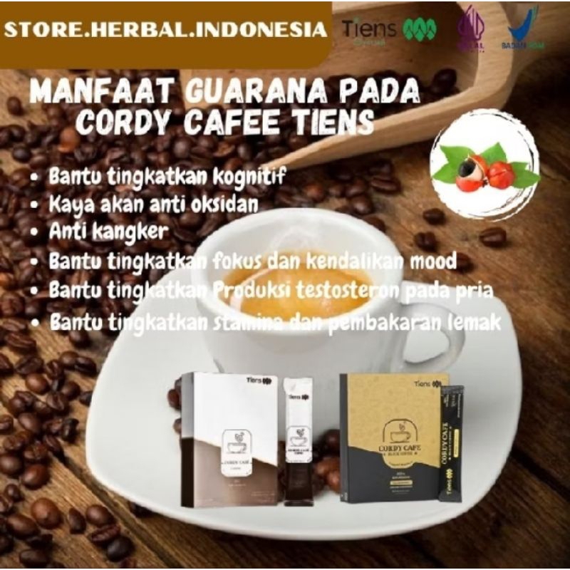 

Stamina Pria Kuat Alami Cordy Cafe Black Coffe - Kopi Hitam Stamina Pria dan Wanita - Cordyseps Kopi Hitam - Tiens Black Coffe - Jamu Stamina