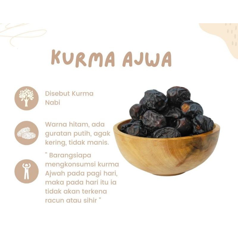 

Athmar Kurma Ajwa 1kg