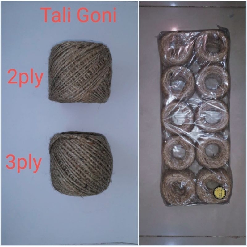 

( COD ) TALI GONI , TALI RAMI , TALI GONI 2 PLY , TALI GONI 3 PLY MURAH