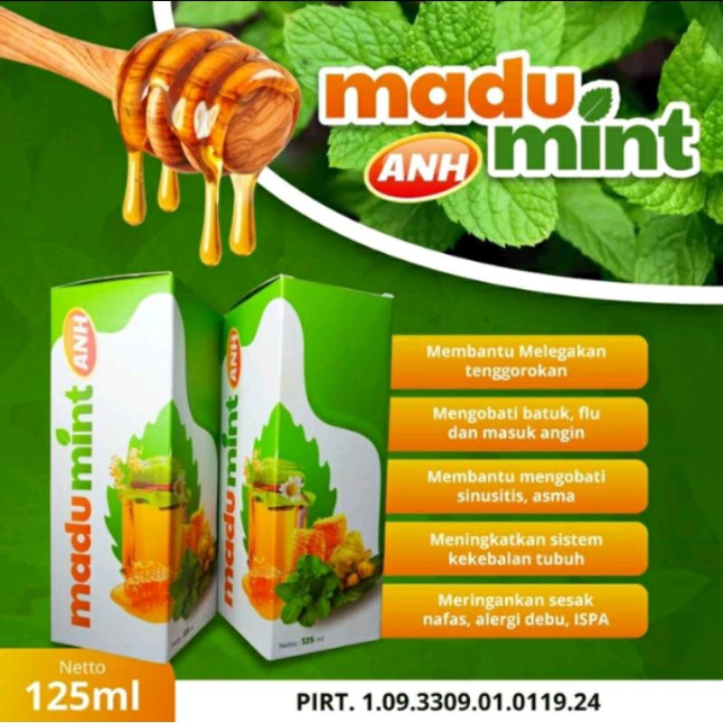 

Madu Mint meredakan batuk