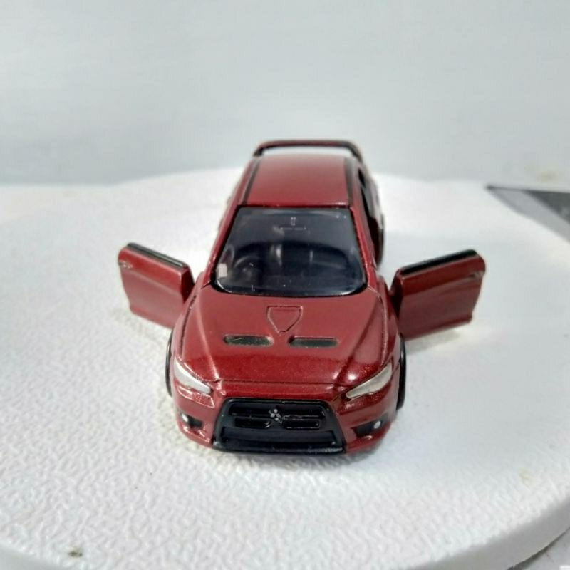 Tomica mitsubishi lancer evo X loose ban karet