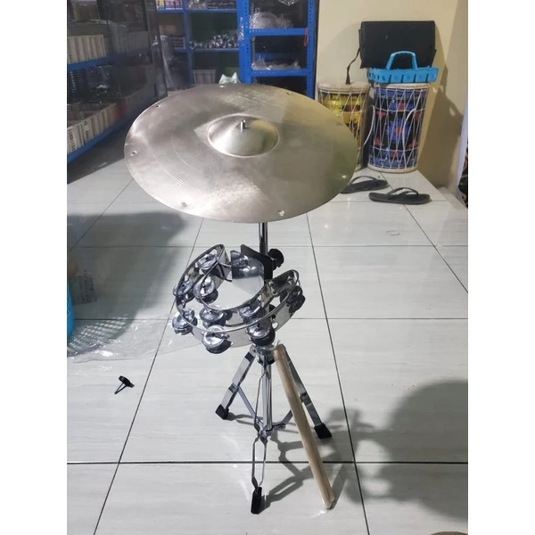Paket Stand Markis Marawis Cymbal Tamborine MURAH