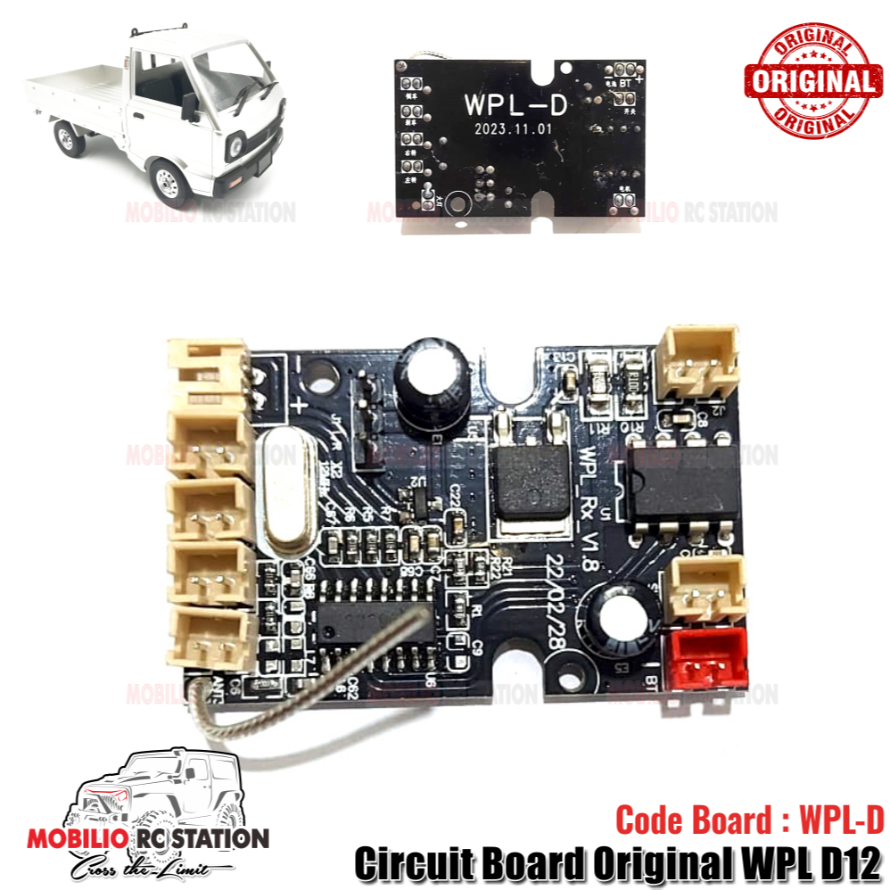 Original Part - Circuit Board Original RC WPL D12 Full Propo