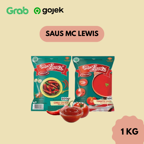 

MC Lewis Saus Sambal / Saus Tomat 1 KG