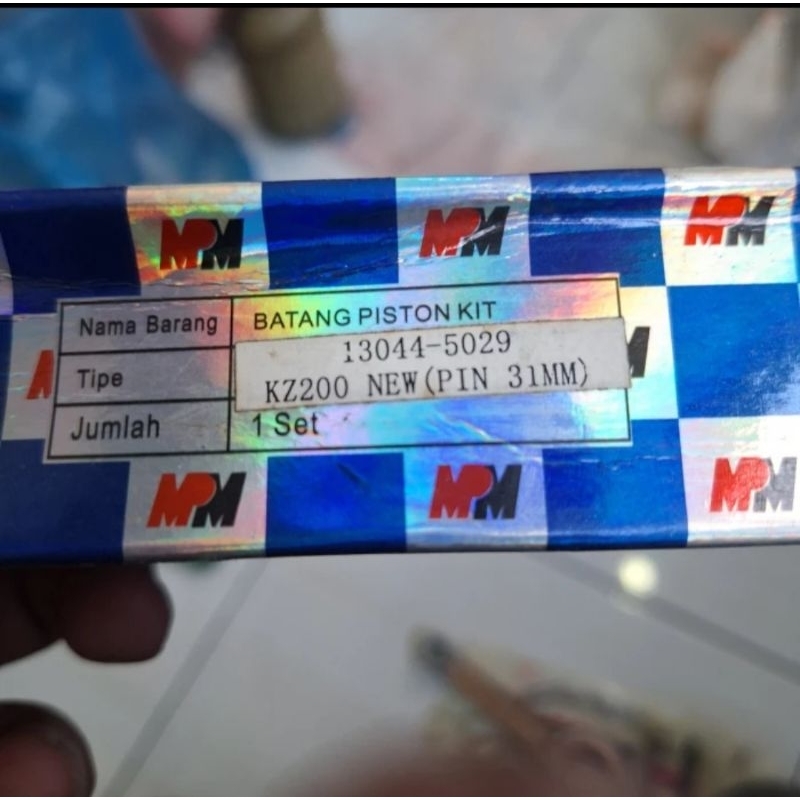 stang seher conrod connecting rod tiang sokar binter merzy kz200 original