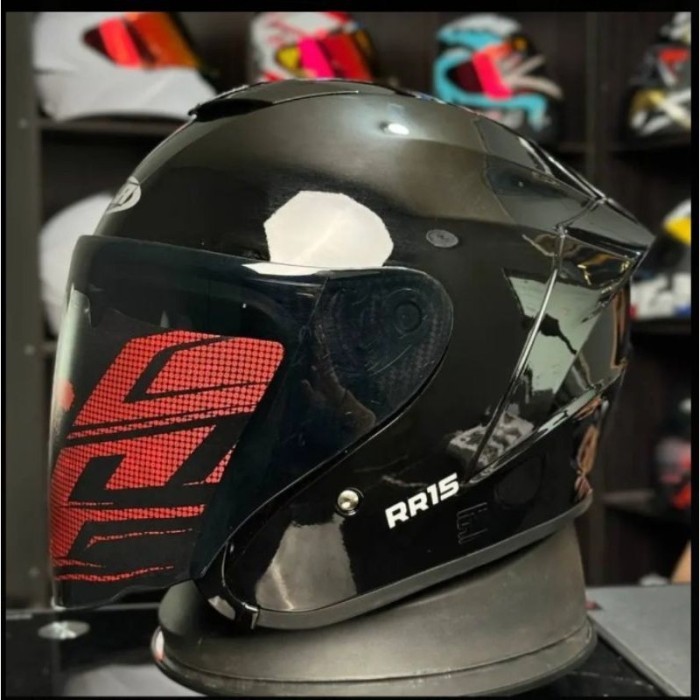 HELM HALF FACE MLA RR15 KAIROZ 2 SOLID ORIGINAL SNI/ HELM HALF FACE / HELM MLA