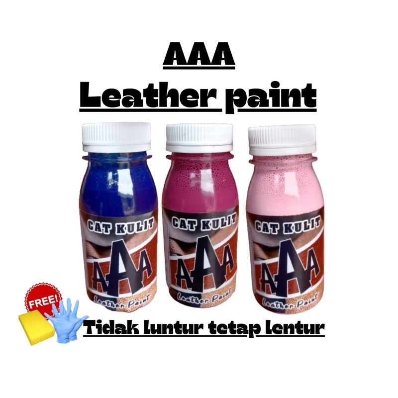 

isi 30ml cat tas kulit, sepatu kulit, jaket kulit, sepatu kanvas, cat bahan sintetis, cat bahan suede, bermacam macam warna