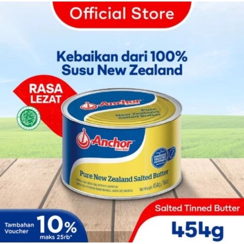 

Anchor Pure New Zealand Butter 454gr