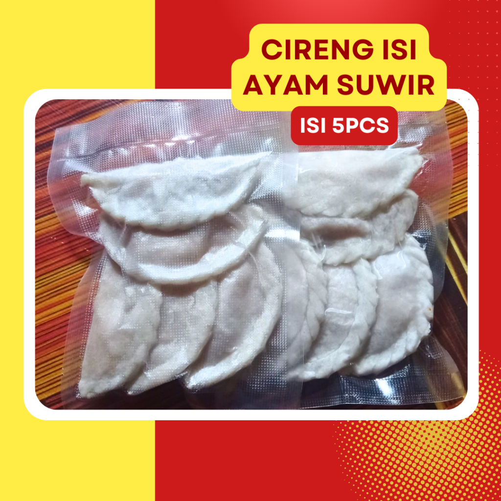 

CIRENG ISI AYAM SUWIR PEDAS GURIH