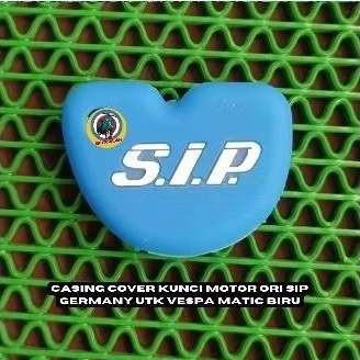 Cover Kunci motor (Biru) SIP Germany utk Vespa Matic