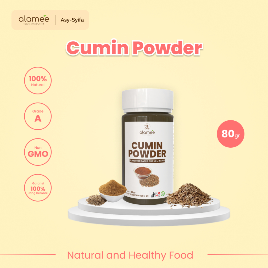 

ALAMEE Bumbu Dapur Jintan Bubuk Cumin Powder Bumbu Dapur Instan Jinten Ground Caraway Rempah Masak