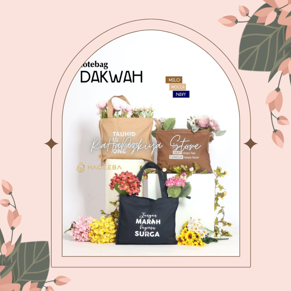 Dakwah Totebag Series By Haqeeba