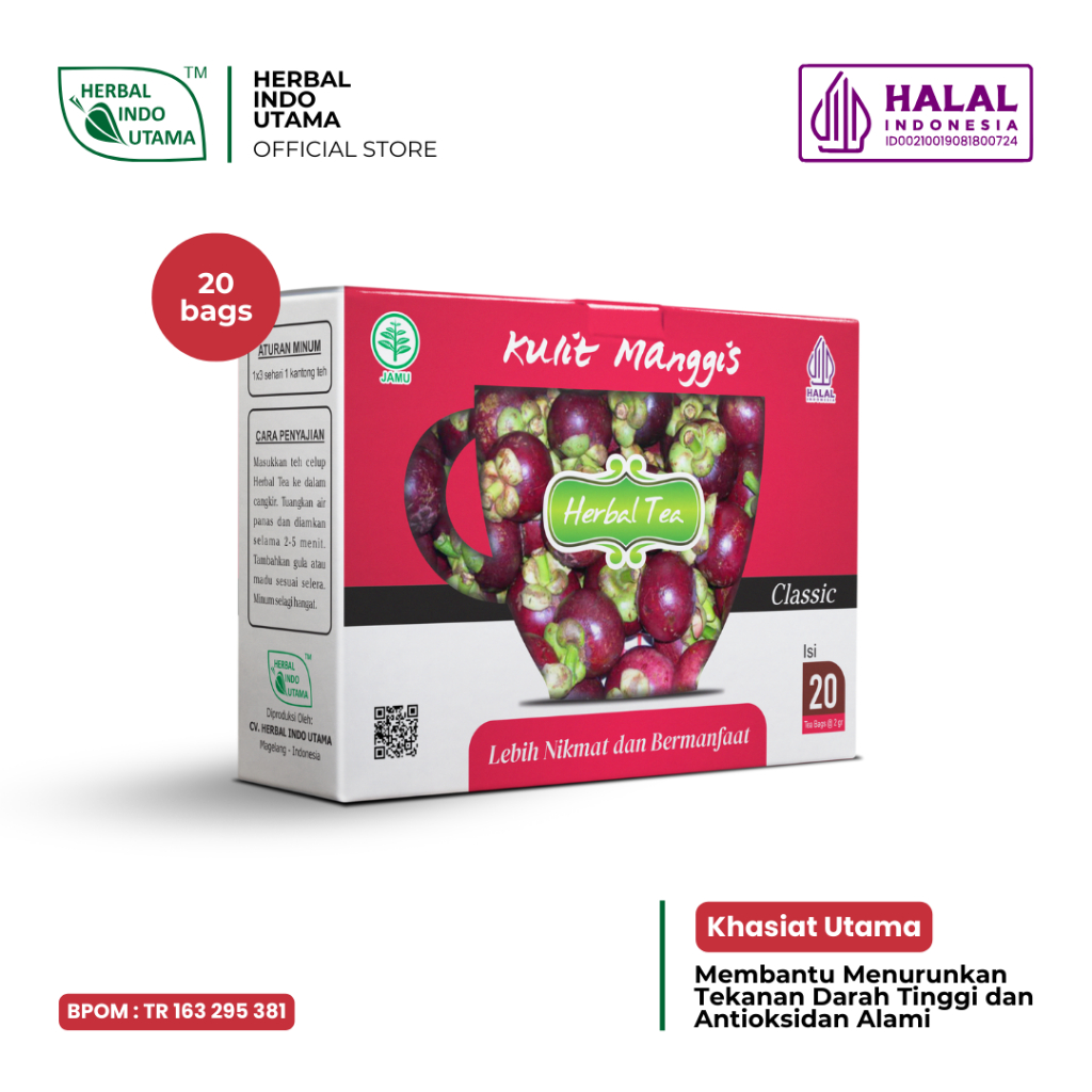 

HIU – TEH KULIT MANGGIS Menurunkan Tekanan Darah Tinggi Herbal Indo Utama