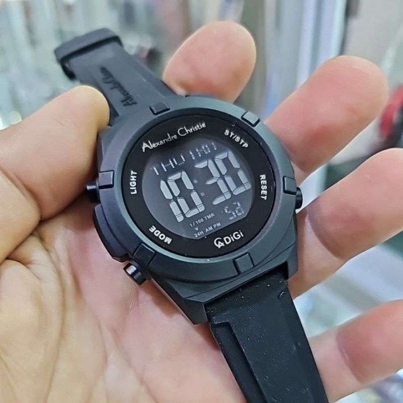jam tangan pria digital ALEXANDRE CHRISTIE 9371 MHRIPBA