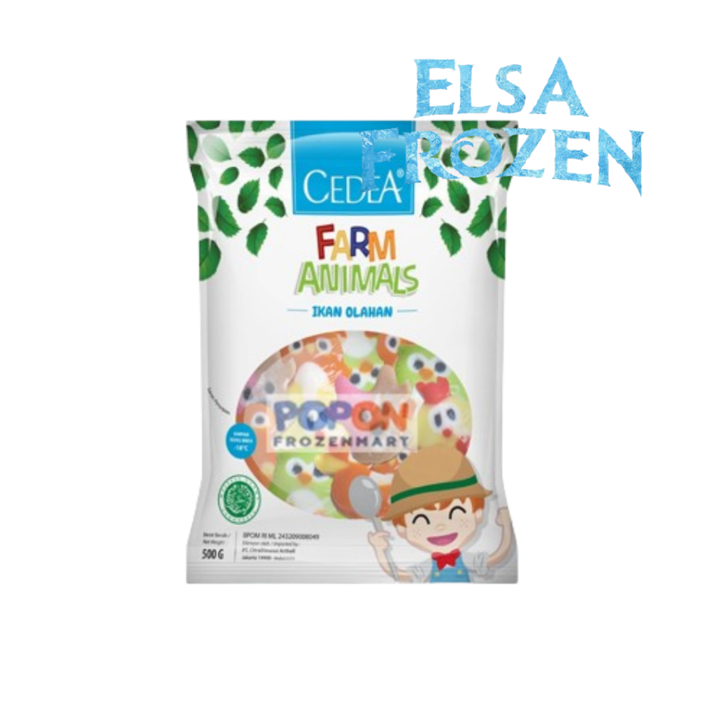 CEDEA FARM ANIMAL 500GR IKAN OLAHAN BENTUK CHARACTER KARAKTER