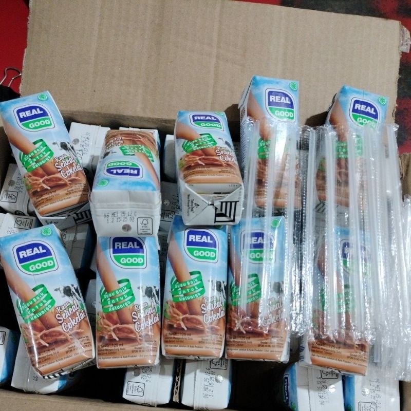 

PROMO HEMAT REAL GOOD COKELAT (125 ml 10 pcs)