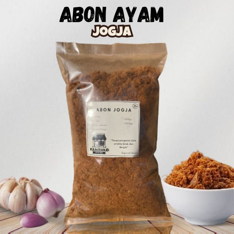 ABON DAGING AYAM KUALITAS SUPER UKURAN 500 GRAM