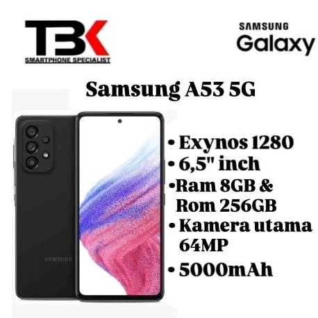 Samsung A53 5G 8/256GB Ori Second