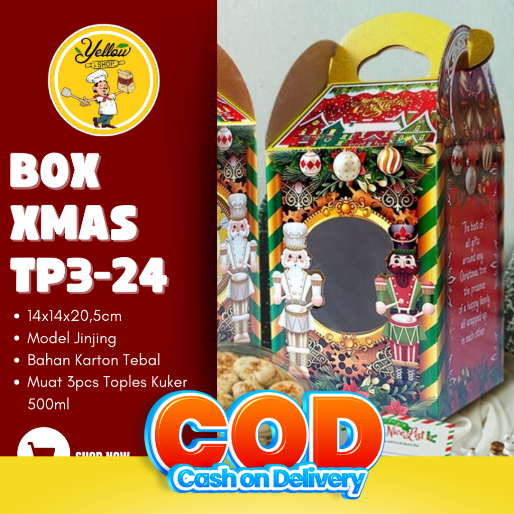 

BOX NATAL / BOX XMAS TP3-24 /PCS