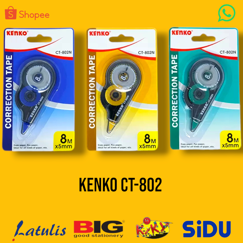 

Kenko - Correction Tape CT-802N 5mm x 8m