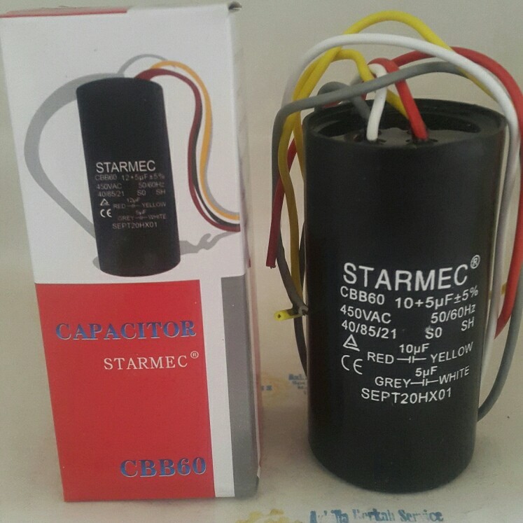 Kapasitor Mesin Cuci 10+5 10+6 12+5 12+6 11+3 uf / capasitor mesincuci 10+5uf 10+6uf 12+5uf 12+6uf 1