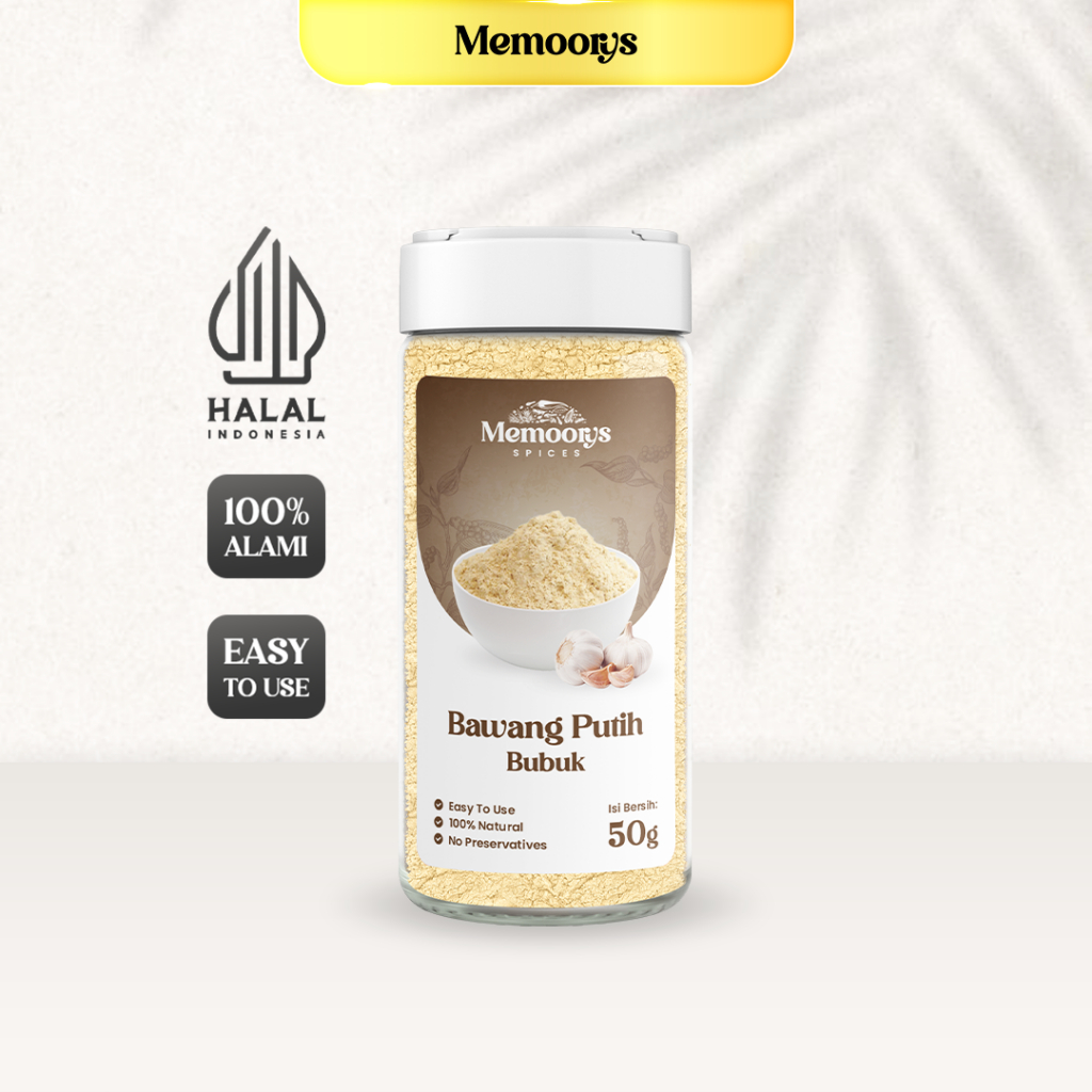 

Bumbu Dapur Bawang Putih Bubuk, Goreng Cincang - Memoorys