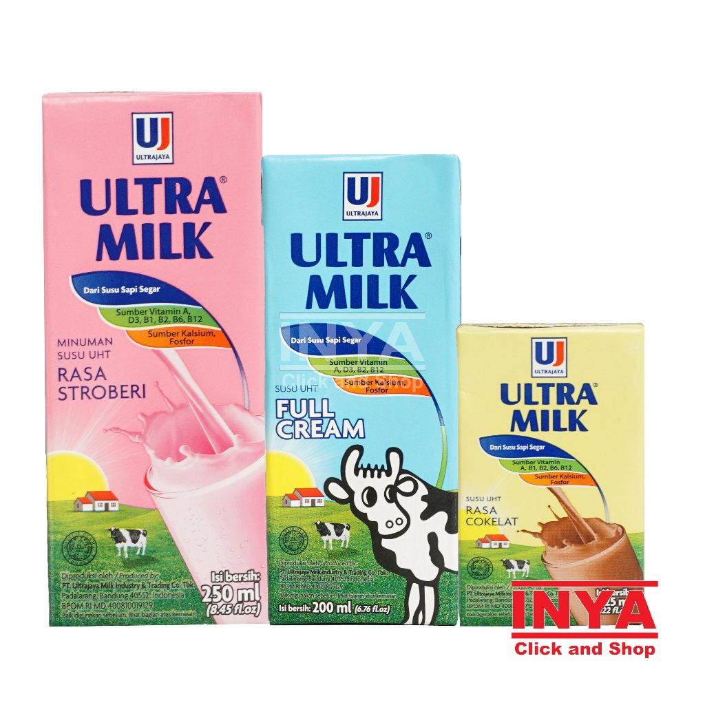 

Ultra Milk Susu UHT Variant - Susu Kemasan - Milk Drink