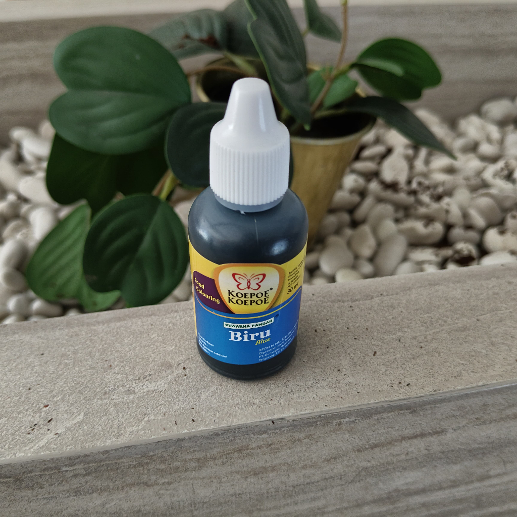 Pewarna Makanan Koepoe - Koepoe Biru 30ml