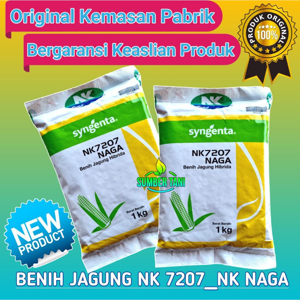 

Benih Jagung NK 7207 | NK NAGA 1Kg | EXP : JUNI-2025