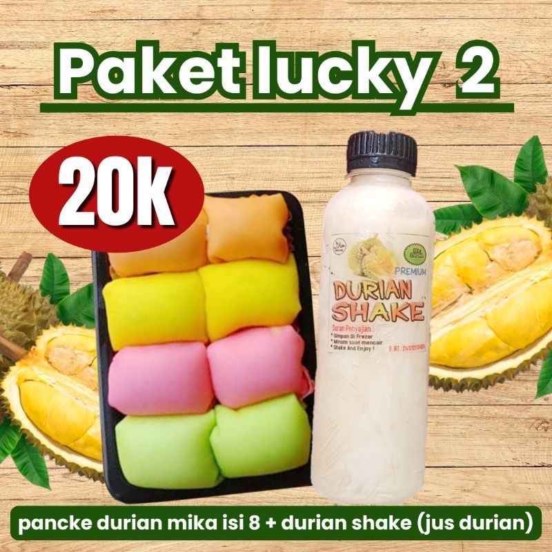 

PROMO PAKET LUCKY 2 (DURIAN)