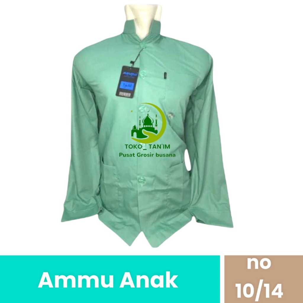 koko ammu anak tanggung / koko ammu anak/ koko anak / koko salaf ori ammu / baju muslim santri