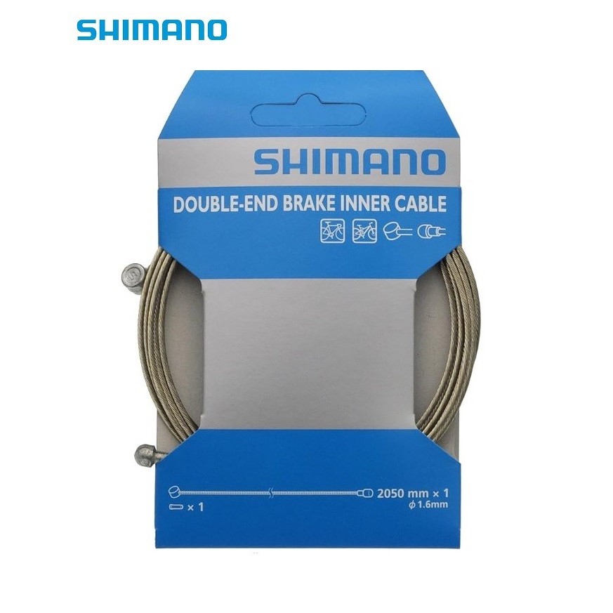 Inner Kabel Rem Shimano Double Head Kabel Rem Dalam Sepeda Mekanik Shimano Per 2m