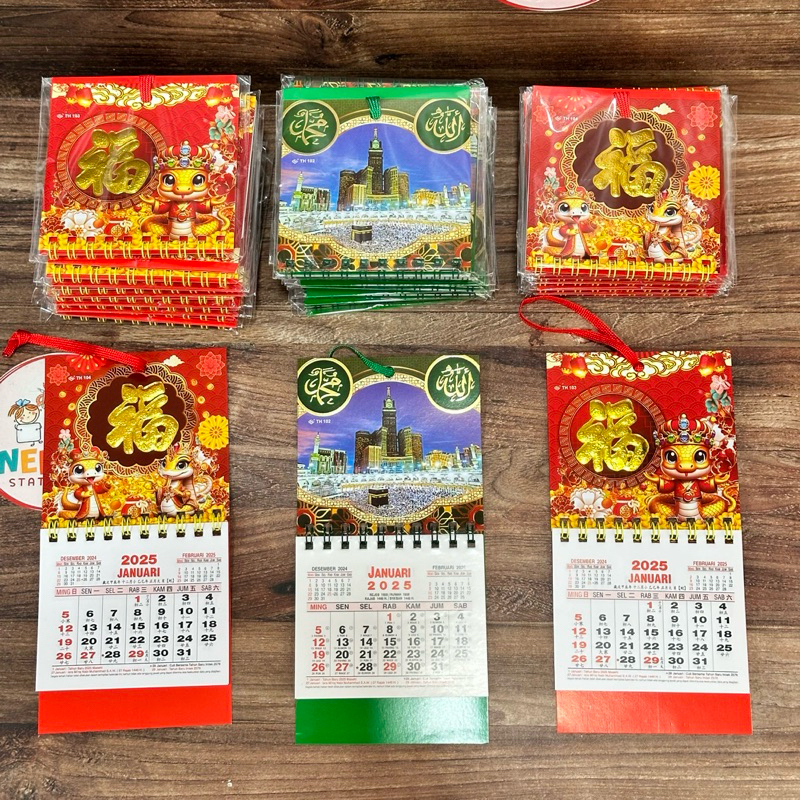 

Kalender Bulanan mini 2025 kalender gantung mini