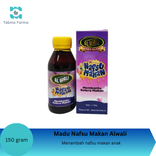 

Madu Nafsu Makan Al Wali 150 gram