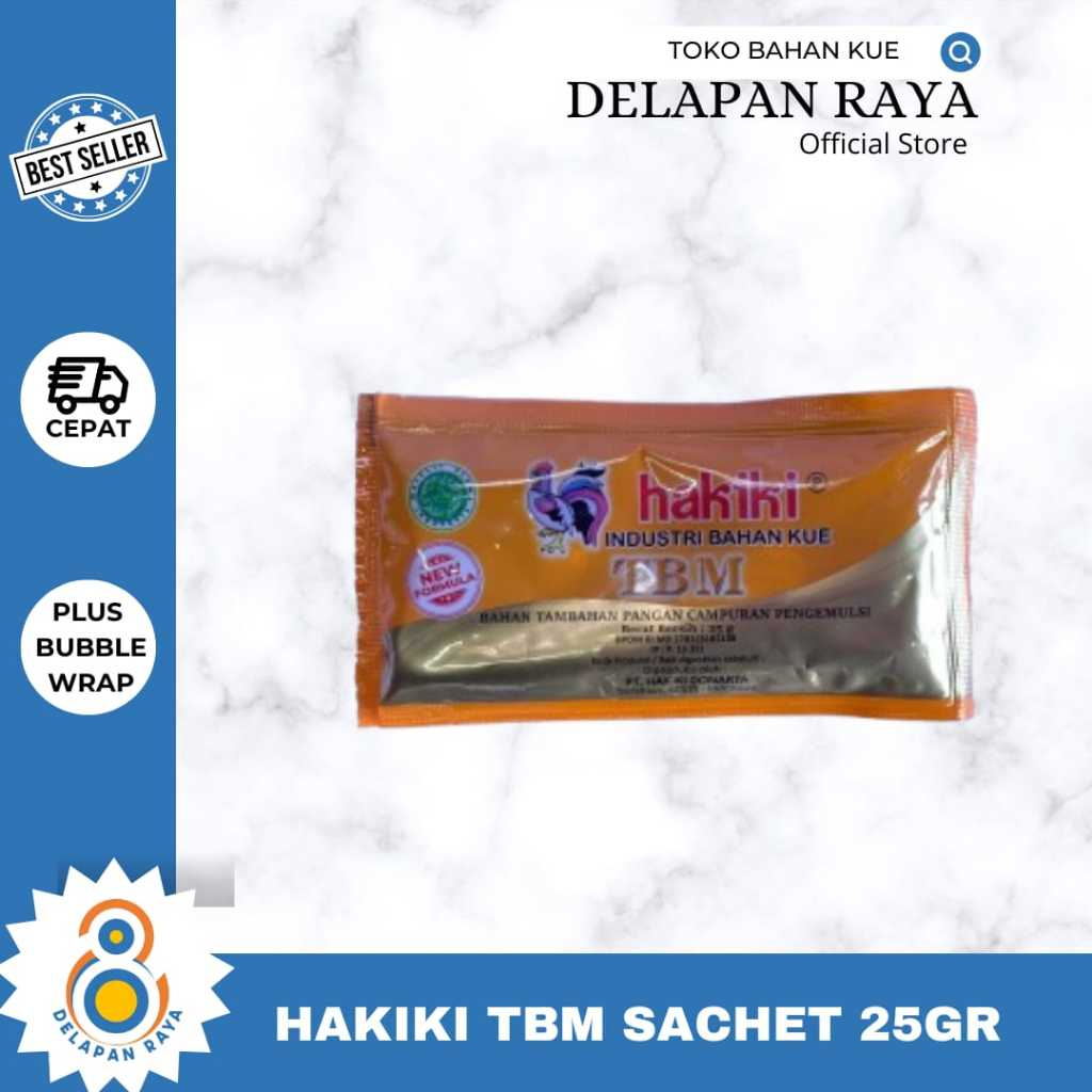 

HAKIKI TBM SACHET 25GR / PENGEMBANG PELEMBUT KUE -8Raya