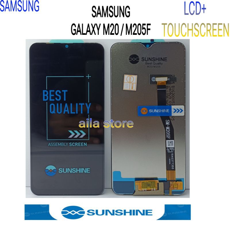 LCD TOUCHSCREEN SAMSUNG M20/M205F ORIGINAL SUNSHINE FULL SET